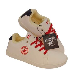 Beverly Hills Polo Club White Sneakers - Women's Size 9